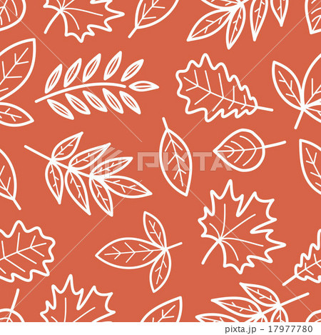Seamless pattern with autumn leaves Seamless pattern with autumn leaves 17977780