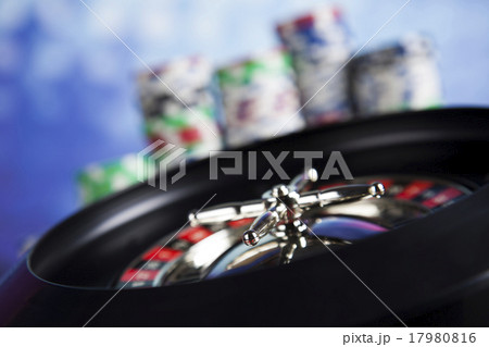 Roulette gambling in a casino 17980816