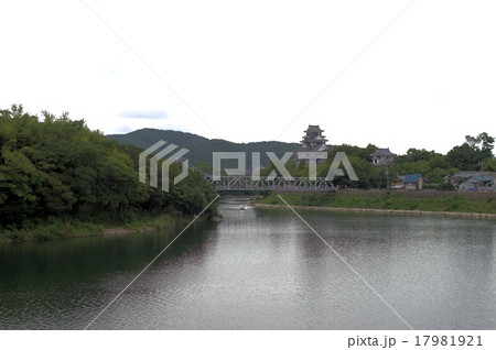 初秋の岡山城遠景 初秋の岡山城遠景 17981921