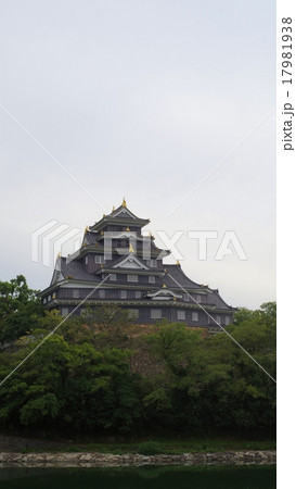 初秋の岡山城遠景 17981938
