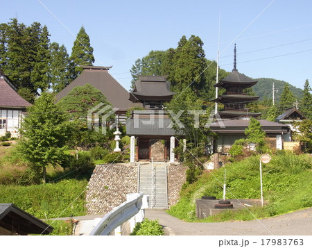 高山寺三重塔:長野県小川村 信濃 高山寺三重塔:長野県小川村 信濃 17983763