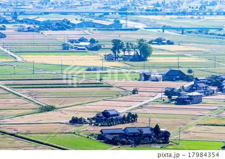 【富山県】小矢部市・田園風景 【富山県】小矢部市・田園風景 17984354