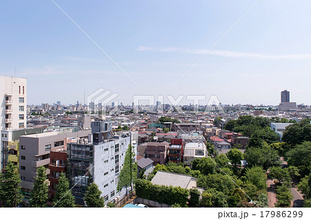 東高円寺駅上空から南に向けて 17986299