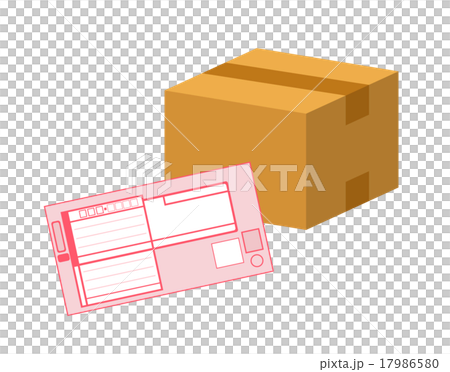 荷物と伝票 17986580