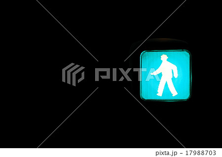 歩行者用青信号（電灯式） 17988703