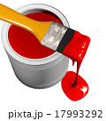 Paint can and paintbrush 17993292
