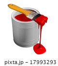 Paint can and paintbrush 17993293