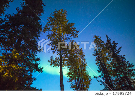 アラスカ・ブルックス山脈でのオーロラブレイクアップ アラスカ・ブルックス山脈でのオーロラブレイクアップ 17995724