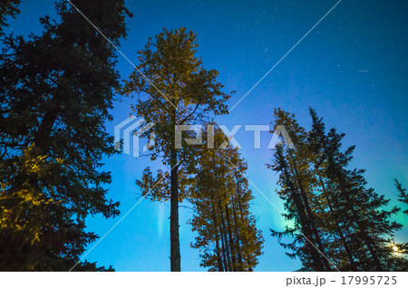 アラスカ・ブルックス山脈でのオーロラブレイクアップ 17995725