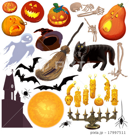 Halloween icon set Halloween icon set 17997511