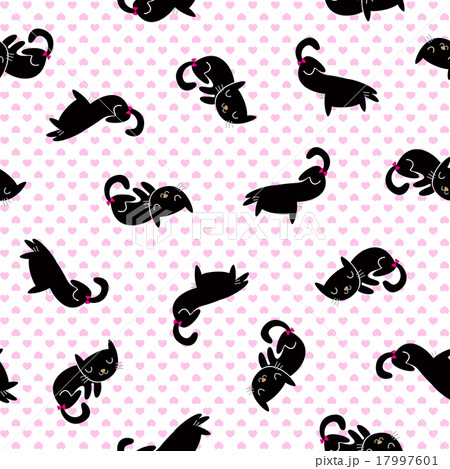 眠るネコをパターンに 眠るネコをパターンに 17997601