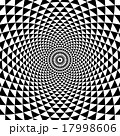 Abstract Circle Spiral Black and White Background 17998606