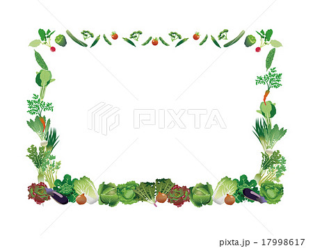 美しい花の画像 最高の野菜 枠 イラスト 無料