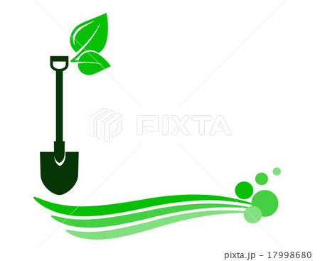 decorative gardening background 17998680