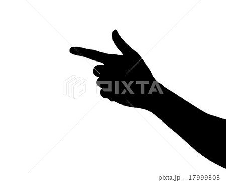 指差しのイラスト素材