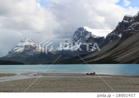 カナディアンロッキー ボウレイクの眺望 カナディアンロッキー ボウレイクの眺望 18001457