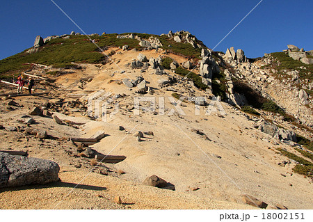 中央アルプス　空木岳　空木小屋付近　秋 18002151