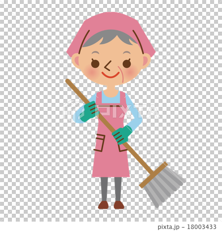 高級女性工作形象(清潔人員) 高級女性工作形象(清潔人員) 18003433