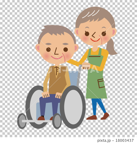 Senior women · Male care image 18003437