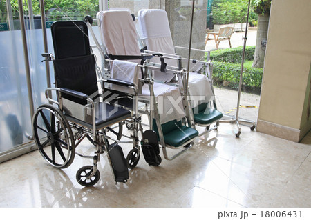 Wheelchairs in the hospital 18006431