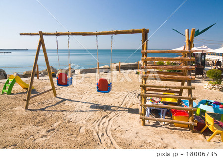 swings on the beach swings on the beach 18006735