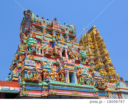 roof of Hindu temple roof of Hindu temple 18006787
