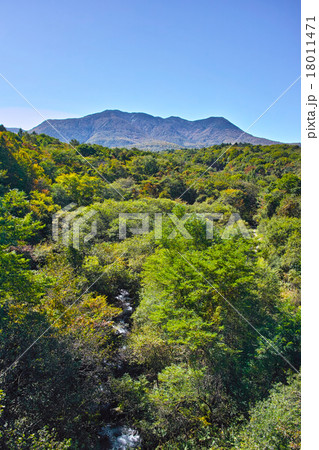 嬬恋村パノラマラインから見た渓谷 嬬恋村パノラマラインから見た渓谷 18011471