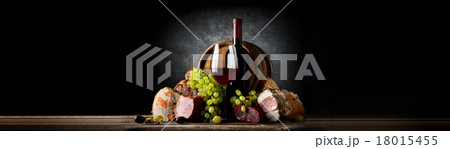 Composition with wine and food Composition with wine and food 18015455