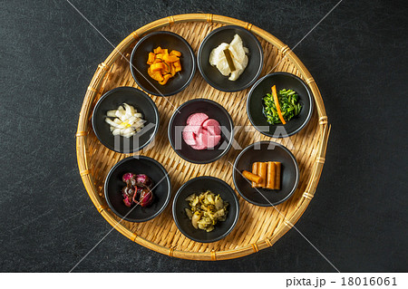 京風漬け物 Japan, pickle of Kyoto of the ancient city 京風漬け物 Japan, pickle of Kyoto of the ancient city 18016061