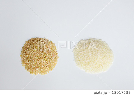 玄米と白米 18017582