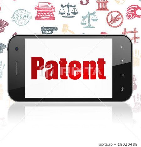 Law concept: Smartphone with Patent on display 18020488