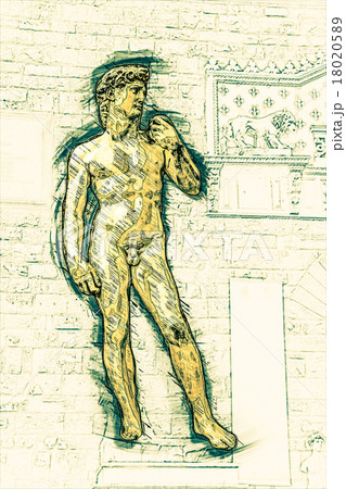 David by Michelangelo 18020589