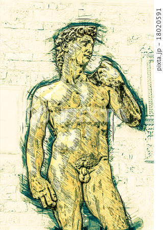 David by Michelangelo 18020591