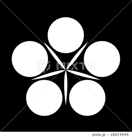 筒井氏 裏梅鉢 筒井氏 裏梅鉢 18024946