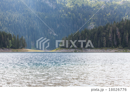 Beautiful mystical Black Lake, Durmitor National 18026776