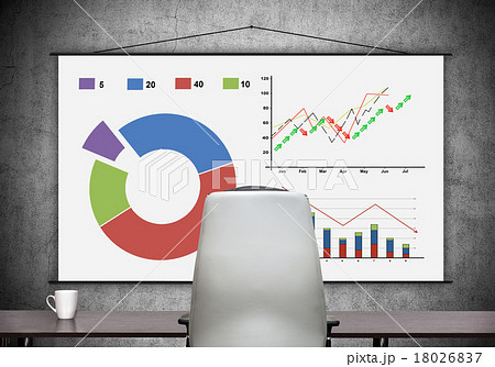 poster with stock chart poster with stock chart 18026837