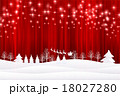 クリスマス　サンタ　背景  18027280