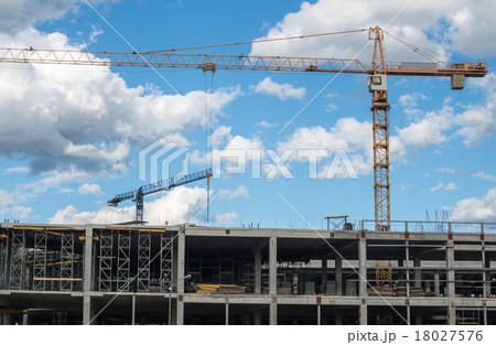 Building framework and tower cranes 18027576