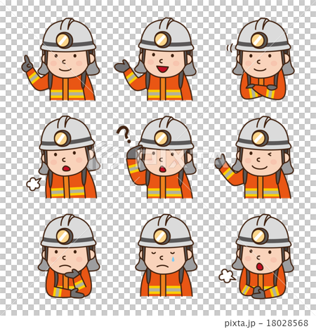表情_消防士 表情_消防士 18028568
