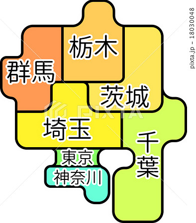 100 関東 地図 イラスト 興味深い画像の多様性