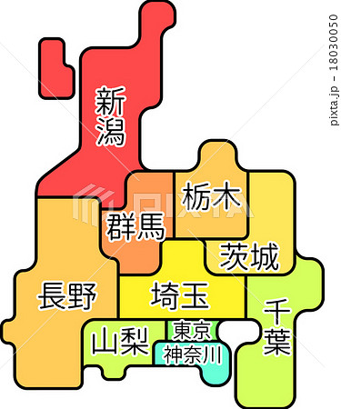 100 関東 地図 イラスト 興味深い画像の多様性