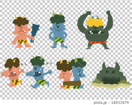 鬼イラスト(ベクター) 鬼イラスト(ベクター) 18031874