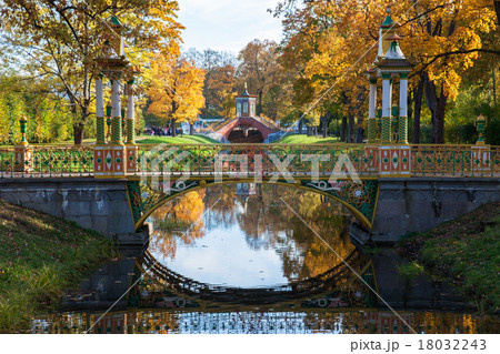 Chinese and Krestovy bridges in Tsarskoye Selo Chinese and Krestovy bridges in Tsarskoye Selo 18032243