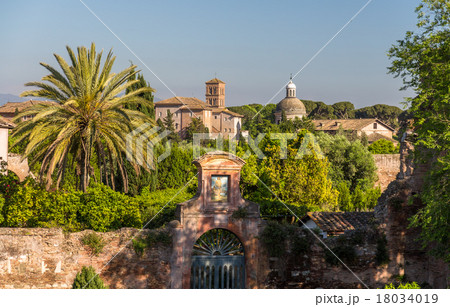 Caelian Hill, one of Seven Hills of Rome, Italy 18034019
