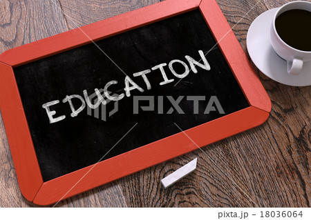 Handwritten Education on a Chalkboard. Handwritten Education on a Chalkboard. 18036064