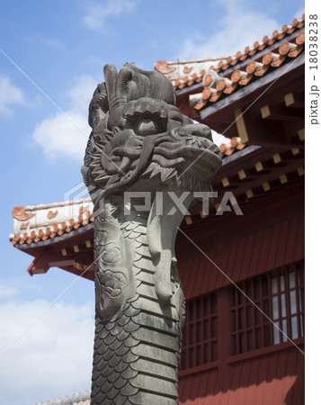 小龍柱　沖縄首里城　守り神　縁起物　レア物 首里城公園オリジナル龍柱置物 | 沖縄美ら海水族館アンテナ