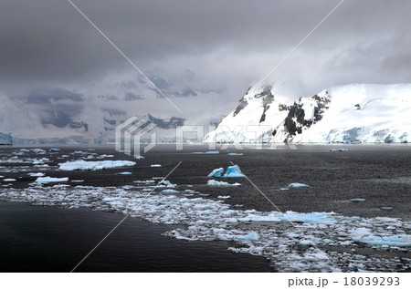 南極半島の流氷 南極半島の流氷 18039293