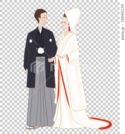 新郎新婦 和装 新郎新婦 和装 18040129