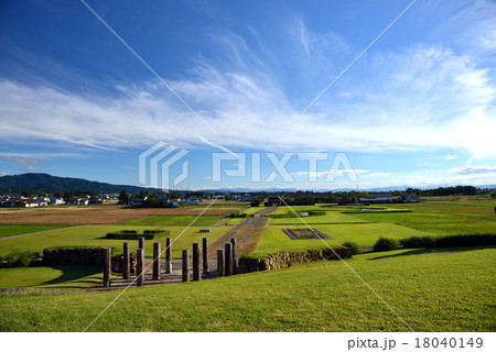 東北の夏 古代ロマン 遺跡 東北の夏 古代ロマン 遺跡 18040149