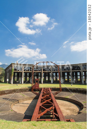 豊後の森駅機関庫と転車台 豊後の森駅機関庫と転車台 18042032